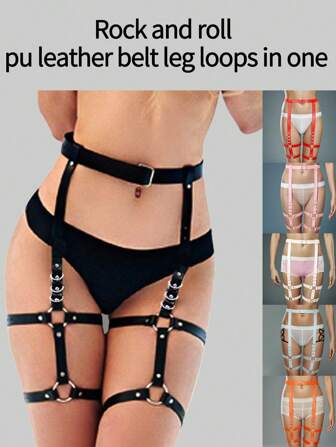 1 Piece Women's Sexy Gothic Suspender Fashion Waist Corset Chain Leg Chain For Holiday Party, Christmas, Halloween, Daily Wear