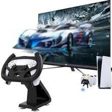 Gaming Racing Wheel Compatible With , Byson Steering Wheel With 4 Table Suction Cup For Playstation 5 Dualsense Controller Gaming Racing Wheel, Accessories (Controller Not Included) - Multicolor - View 4