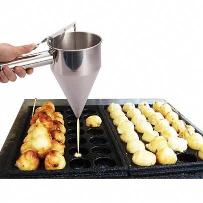 Funil Inox Dosador Confeiteiro Pinoquio liquidos fabricação de velas