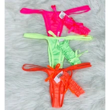 PERSEXY NEON PANTIES - Màu xanh chanh - Xem 2
