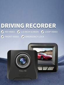 Vavupo 1080P HD Dash Cam - 140° Wide Angle, Crystal-Clear Vision, Night Vision, Loop Recording, 2.0" IPS Screen - Advanced Dash Camera For Vehicles With Motion Detection And G-Sensor