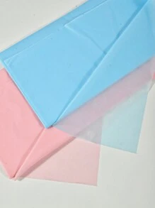 1/2 件性别揭示桌布，一次性塑料粉色和蓝色桌布，男孩或女孩婴儿淋浴派对装饰的矩形桌布婴儿淋浴家庭装饰礼物 - 彩色 - 查看 9