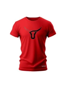 Country Austin Texas Longhorn Shirt - Red - View 1