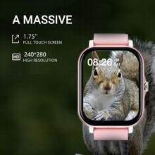 Y13 Reloj Inteligente Con Bluetooth 1.75 Rosa - Rosa - Ver 2