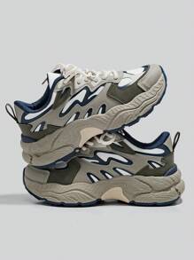 Alan Vincent Green Shoes Women2024  New Thick-Soled Sports Shoes Comfortable And Fashionable Running Shoes Casual  Sneakers Women Outdoor  Shoes Ladies Shoes Breathable Mesh