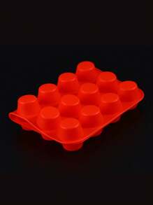 1pc/2pcs/3pcs/5pcs 12/24 Cups Nonstick Silicone Muffin Pan Silicone Baking Mold For Pastry Cupcake Cake Tart Bread Brownie