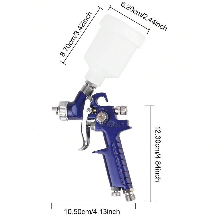 Airbrush Mini Air Paint HVLP Spray Gun 1.0mm Nozzle Mini Air Paint