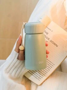 1pc Customized Name Mini Vacuum Insulated Bottle, 8.5oz/250ml - Multicolor - View 9