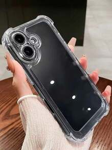 兼容 Apple 防震透明手机壳，兼容 7G/8G/7Plus/8Plus/X/XS/XR/XSMAX/11PRO/11/11PROMAX/12/12PRO/13/12PROMAX/13PRO/13PROMAX/14/14PRO/14PLUS/14PROMAX/15/15PRO/15PLUS/15PROMAX/16/16PRO/16PLUS/16PROMAX 2.0 厚度，兼容三星 Galaxy - 無色 - 查看 5