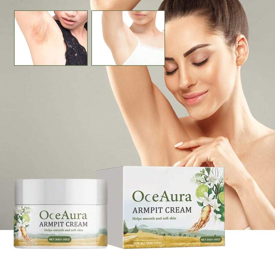 30g Brightening Armpit Cream - Powerful Whitening, Fade Dark Spots ...