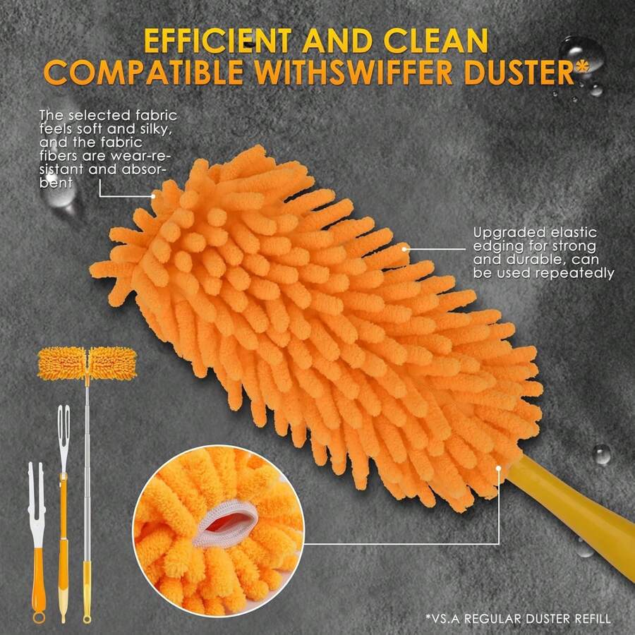 Dusters For Reusable Duster Refill Compatible With Hand Duster, 360