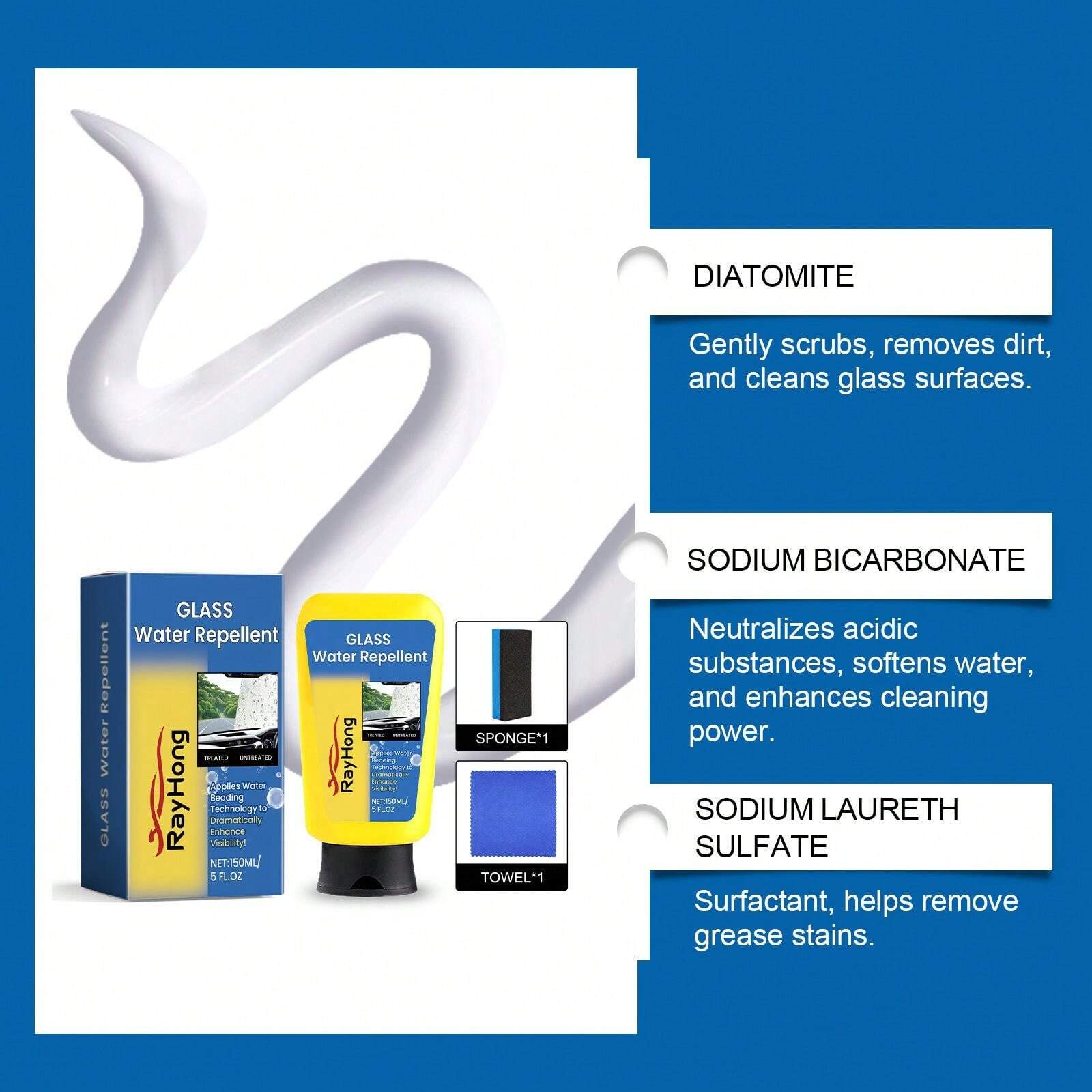 Car Glass Oil Film Clean Windows And Windshields Clean Rain And Fog