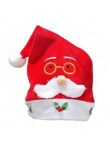 Kerstversiering Cartoon Kerstman Non-Woven Kerstmuts Kerstcadeaus, Willekeurige modellen