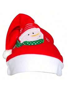 Kerstversiering Cartoon Kerstman Non-Woven Kerstmuts Kerstcadeaus, Willekeurige modellen