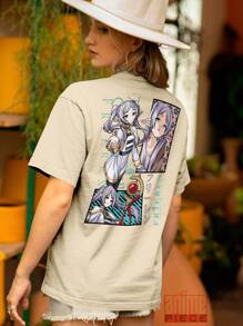 Frieren The Elfref-006 Anime Shirt - Caqui - Ver 6
