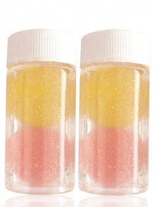 2 botellas de limpiador de pinzas para extensiones de pestañas de 30ml, bolas de esponja de limpieza de pinzas sin residuos que aumentan la fricción, removedor de pegamento líquido