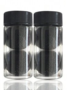 2 botellas de limpiador de pinzas para extensiones de pestañas de 30ml, bolas de esponja de limpieza de pinzas sin residuos que aumentan la fricción, removedor de pegamento líquido