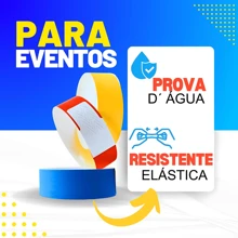 300 Plain Identification Bracelet Parties Events Nightclubs - 綠色 - 查看 2