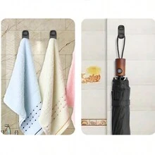 1 件装硅胶电饭煲勺子架多功能挂钩硅胶勺子架适用于厨房耐热硅胶餐具架防滑硅胶勺架节省空间挂钩多用途厨房工具烹饪勺架适用于家庭厨房使用它也可以悬挂各种日常用品 - 多色 - 查看 3