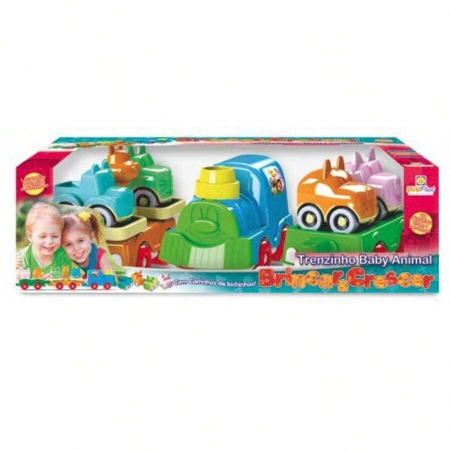 Children's Toy Train Baby Animal Box | Mode de Mujer | SHEIN España