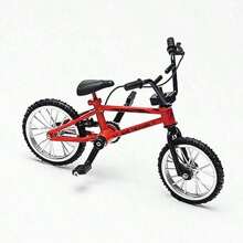 1pc Alloy Simulation Bicycle Model Toy, Creative Mini Finger Bicycle, 1:18 Random Delivery