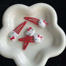 Sanrio Pinzas para el cabello lindas y bonitas, para decoración y uso diario por niñas