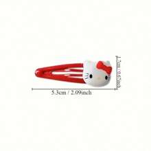 Sanrio Pinzas para el cabello lindas y bonitas, para decoración y uso diario por niñas