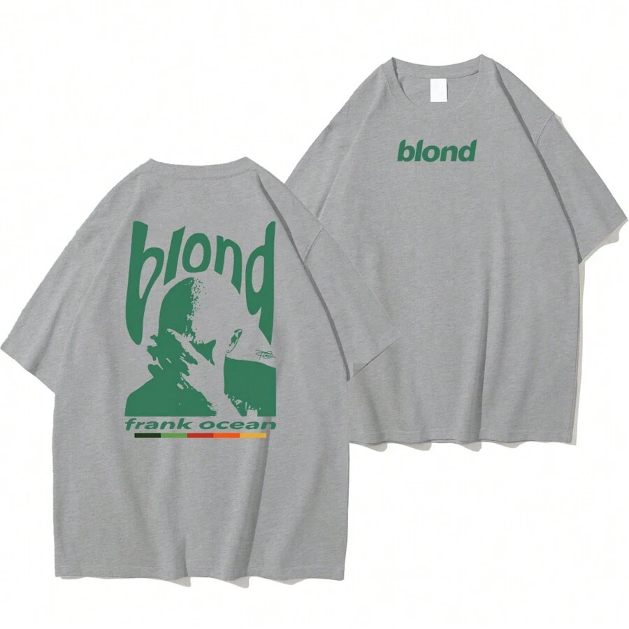 Shirt Basic T-Shirt "Blond Verde" - 灰色 - 查看 1