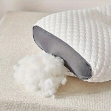 2pc Pillows Household Ultra-Soft Cervical Vertebra Protection Pillow Core To Help Sleep For Adult Students And Pregnant Women. A Pair Of Washable Machine Washable Pillows Mother Day Gift - 黑與白 - 查看 8