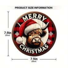 1 cái, Thẻ treo tròn bằng gỗ có dây thừng có thể treo trực tiếp bằng dây thừng, Biển báo sân Highland Cow - Treo tường bằng gỗ nhân tạo tròn 20cm - Biển báo chào mừng trang trí nhà nông đa năng, Đồ trang trí ngày lễ, Dùng cho nhà bếp, vườn, sân thượng, trang trí trong nhà và ngoài trời - Nhiều màu - Xem 3