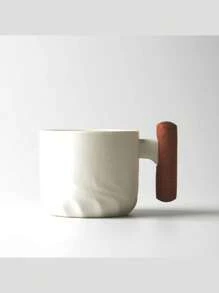 1 pièce / 2 pièces / 4 pièces Tasse à café italienne en céramique avec manche en bois, tasse à thé avec manche en santal, infuseur à thé et couvercle, tasse à thé en céramique avec manche en bois japonais, petite tasse à café en porcelaine avec dégradé de glaçure, petite tasse à thé de type Kung Fu en céramique. Coffret cadeau adapté pour le thé de l'après-midi, tasse à expresso italienne, mini tasse à café japonaise simple - Multicolore - Voir 20