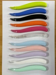 1pc Flat Staple Remover Pencil Look Streamline Design Portable Magnetic Staples Removal Tools For Office School Binding,Back To School,School Supplies