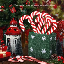 8 đồ trang trí kẹo que bằng gỗ mộc mạc cho cây thông Noel, đồ trang trí giáng sinh đơn giản, kẹo que, đồ trang trí giáng sinh, đồ trang trí kẹo bằng gỗ, đồ trang trí kẹo treo - Nhiều màu - Xem 5
