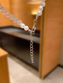 1/2 chiếc vòng cổ trang trí ngọc trai cho bé gái - Nhiều màu - Xem 6