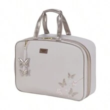 Batistela Baby Butterfly Maternity Bag And Backpack - 乾枯玫瑰色 - 查看 3