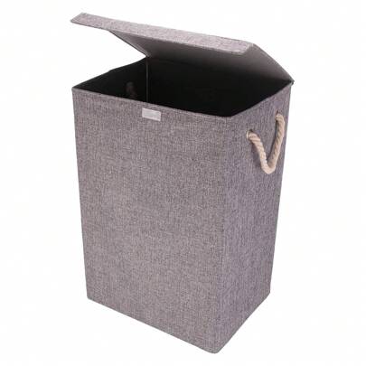Laundry Basket Dirty Washing Clothes Storage Folding Bin Bag Hamper With Lid