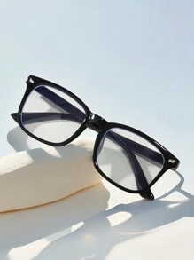 3pcs Blue Light Blocking Glasses Square Nerd Eyeglasses Frame Anti Blue Ray Computer Game Glasses,Anti-Blue Light,Blue Light,And For Computer Reading Gaming TV Phones,Anti Eyestrain,Clear Lens Eye Protection