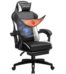 Gaming Chairs - 黑與白 - 查看 1