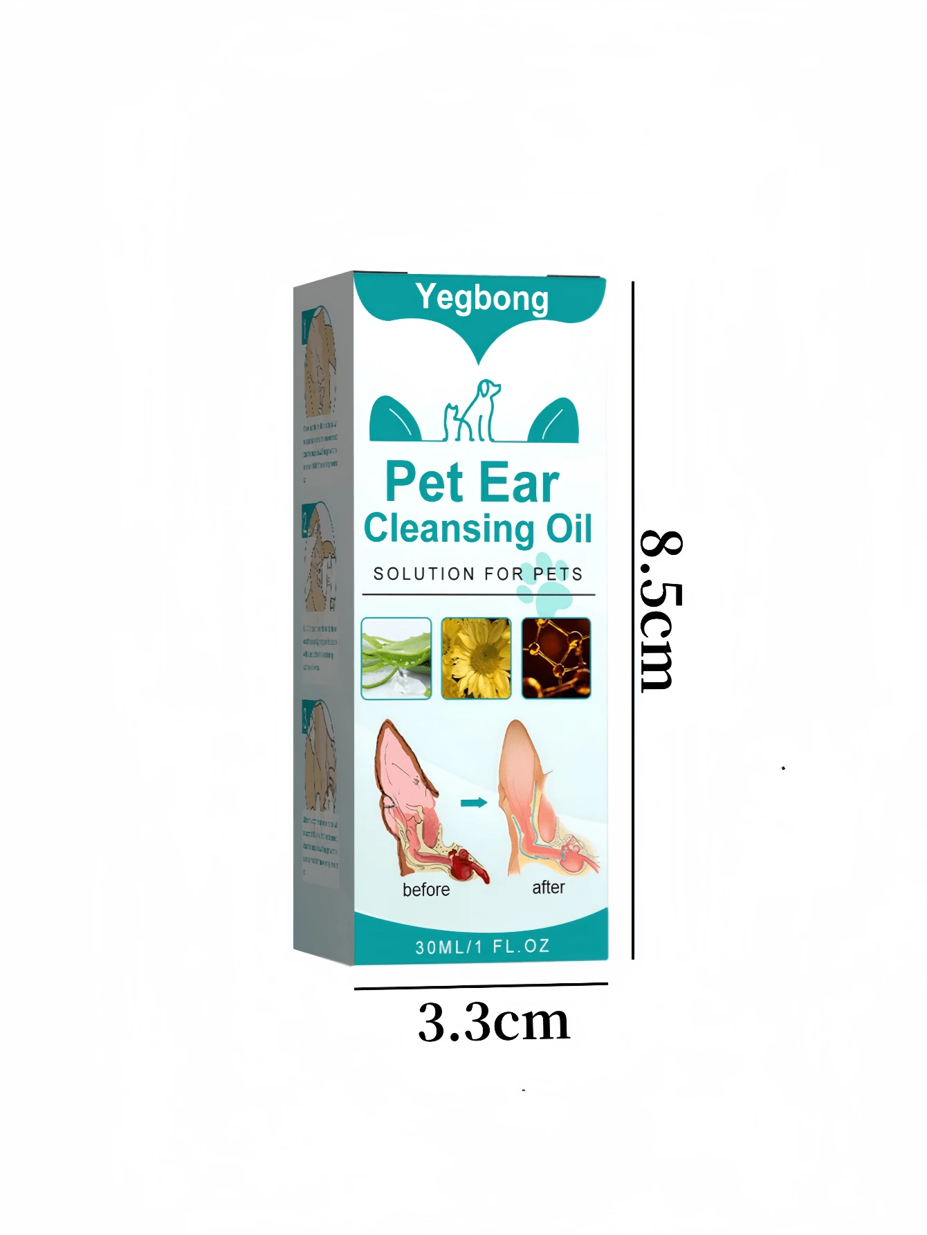 Cat And Dog Washing Ear Canal Cleaning, Deodorizing And Ear Cleaning