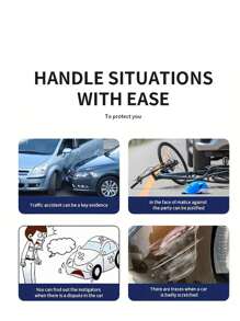 Vavupo 1080P Dual Camera Dash Cam For Cars With IR Night Vision, Loop Recording, And Wide Angle Lens - 3.16 Inch IPS Screen - Dual Lens+32G Crad - View 4