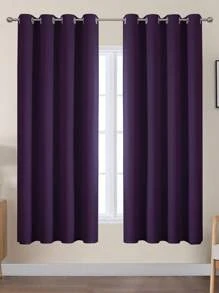 VEHEDE Bộ 2 rèm che nắng có lỗ, rèm che nắng mờ, rèm cách nhiệt chống nóng, màu tím - Lila - Xem 23