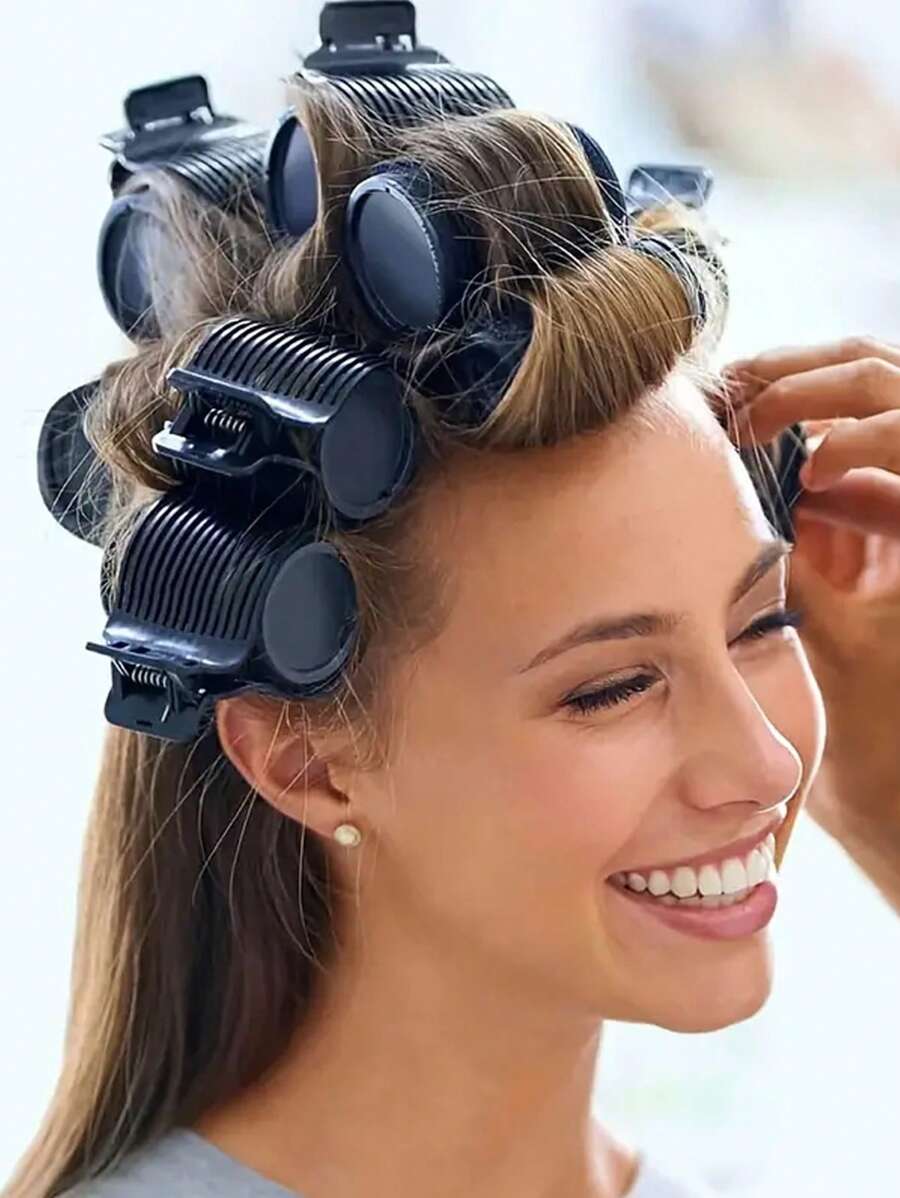 12 pinzas rizadoras de unicolor (1 pieza/unidad), ideales para teñir, hacer permanentes y cuidar el cabello. Pinzas aislantes, pinzas térmicas para peinados y estilismo. Pinzas rizadoras con barra y mango en caliente para diseños de peinado. Pinzas para fijar rulos. Accesorios de peluquería para rizar el cabello. Perfectos para la vuelta al cole. Rizadores de pelo. Herramientas para rizar el cabello. Rizadores sin calor. Accesorios para el cabello. Cepillos para rizar el cabello. Peluquerías. Ondas sin calor. Peinados. Peluquerías. Cabello rizado. Rulos. Rizadores sin calor. Difusor de rizos. Viajes. Productos para el cabello. Accesorios de peluquería. Peluquerías. Equipo de peluquería.