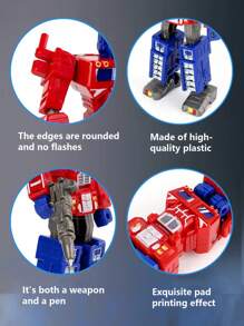1pc Robot Themed Ballpoint Pen, Creative Stationery For Boys, Children Festival Gift