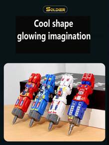 1pc Robot Themed Ballpoint Pen, Creative Stationery For Boys, Children Festival Gift