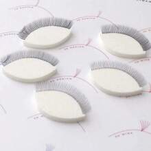 10/20/40 Miếng mút trang điểm mắt màu trắng dùng để thực hành nối mi và biểu đồ thực hành Puff - trắng - Xem 3