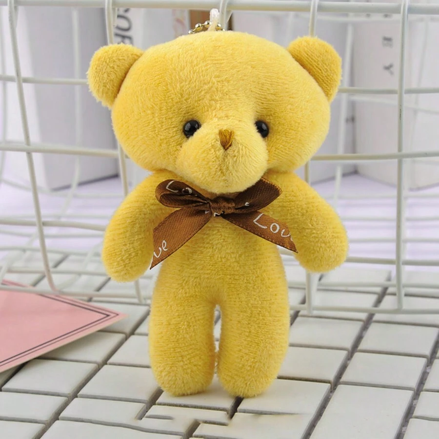 Plush Animal Pendant Keychains Height 12cm - Màu nâu  Mocha - Xem 1