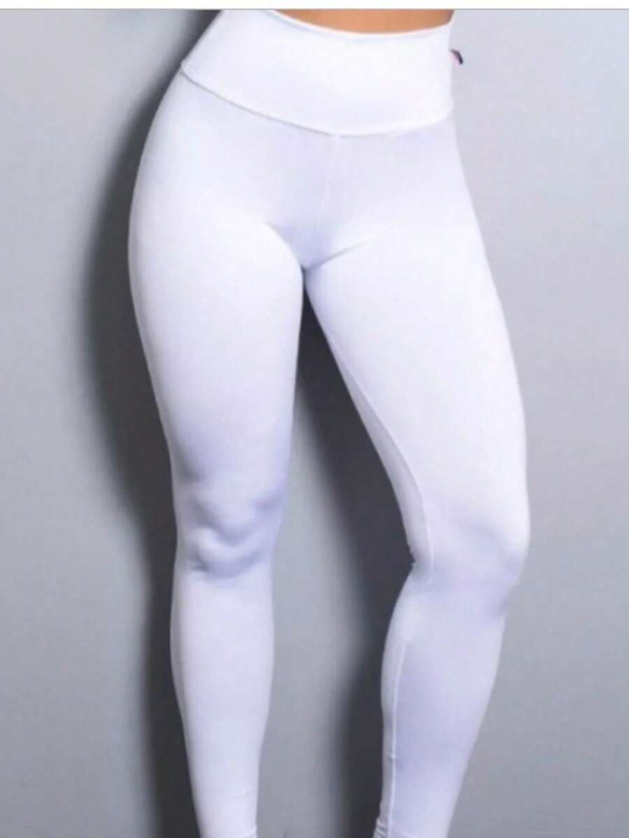 Women's Leggings - 白色 - 查看 1