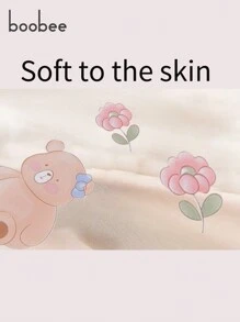 2 件柔软舒适的婴儿床床单，合身，可爱的动物图案，透气且柔软，完美的婴儿洗礼、万圣节、新年礼物，爱情情人节 - 2條裝卡通床單 - 查看 8