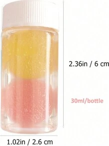 2 botellas de limpiador de pinzas para extensiones de pestañas de 30ml, bolas de esponja de limpieza de pinzas sin residuos que aumentan la fricción, removedor de pegamento líquido