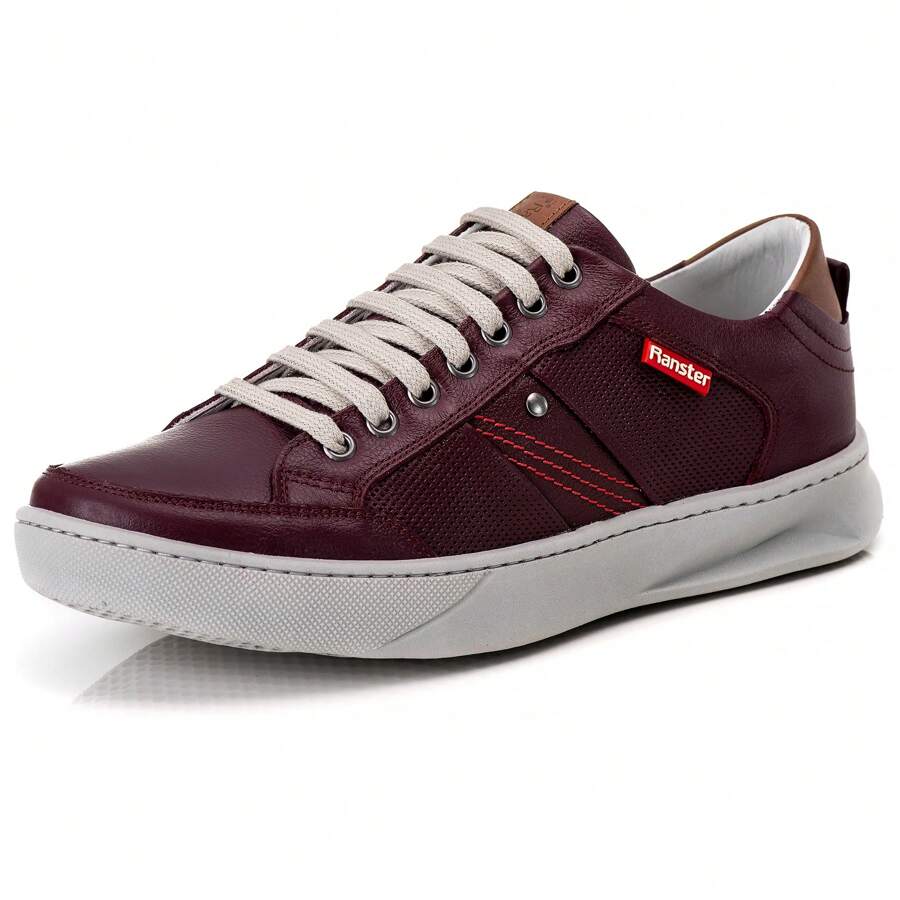Men's Casual Sneakers: Comfort And Versatile Style - Màu Tím - Xem 1